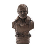 Ernest Shackleton Bust, Bronze Gilt