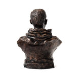 Roald Amundsen Bronze Bust - 13 INCH - Image 4