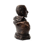 Roald Amundsen Bronze Bust - 13 INCH - Image 5