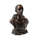 Roald Amundsen Bronze Bust - 13 INCH - Image 7