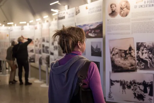 From the opening of the exhibition C.A. Larsen - Explorer, Whaler & Family Man.
