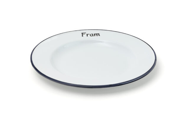 Fram plate flat