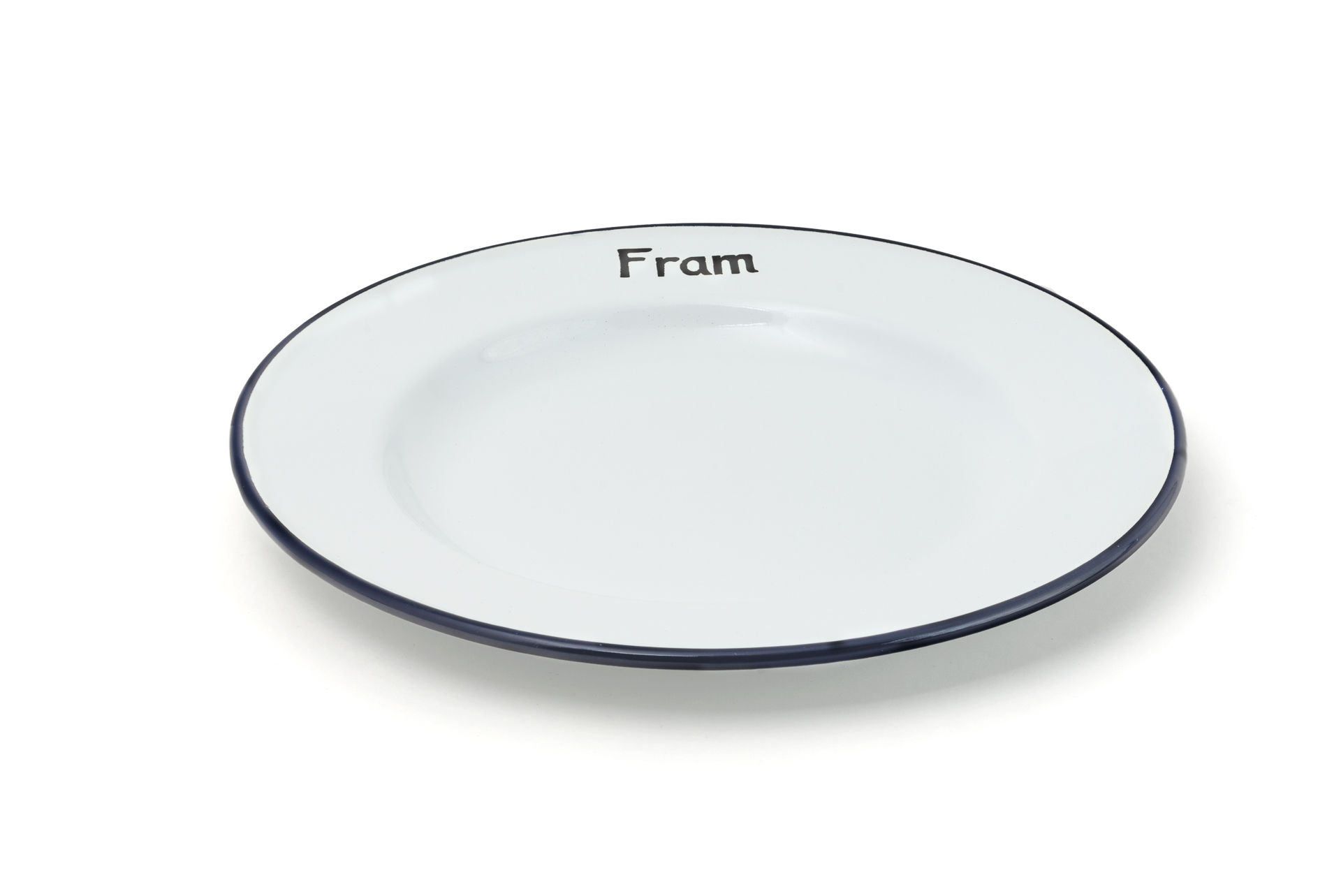 Fram plate flat