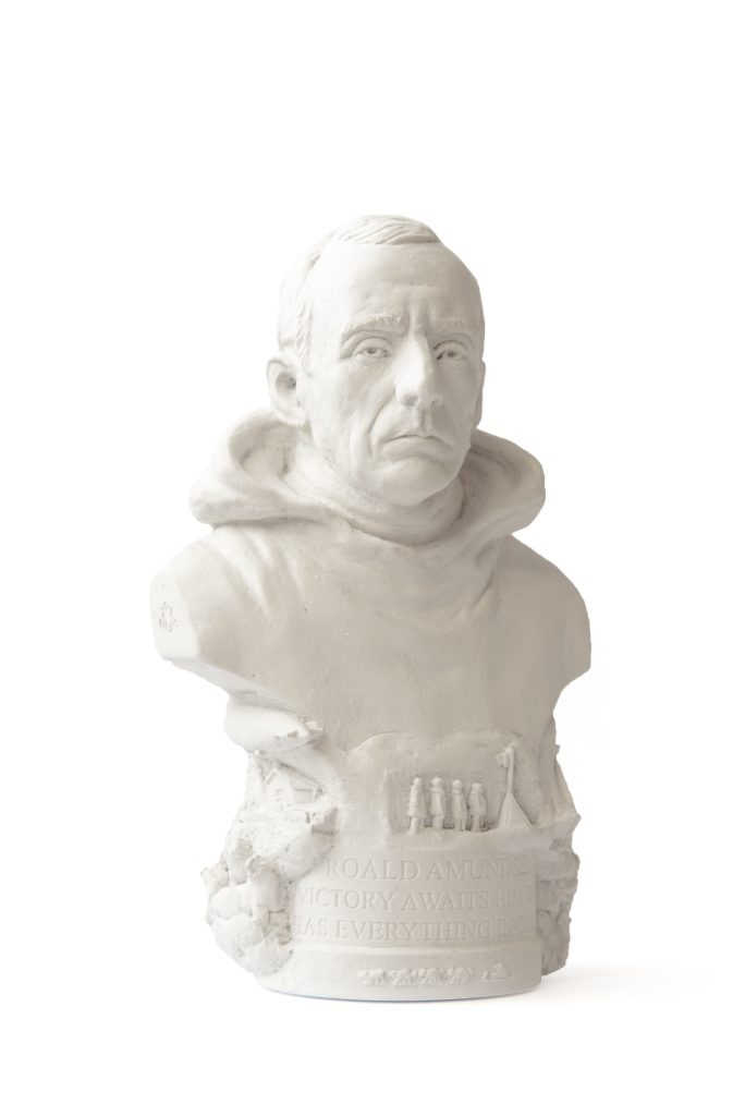 Roald Amundsen Plaster Bust