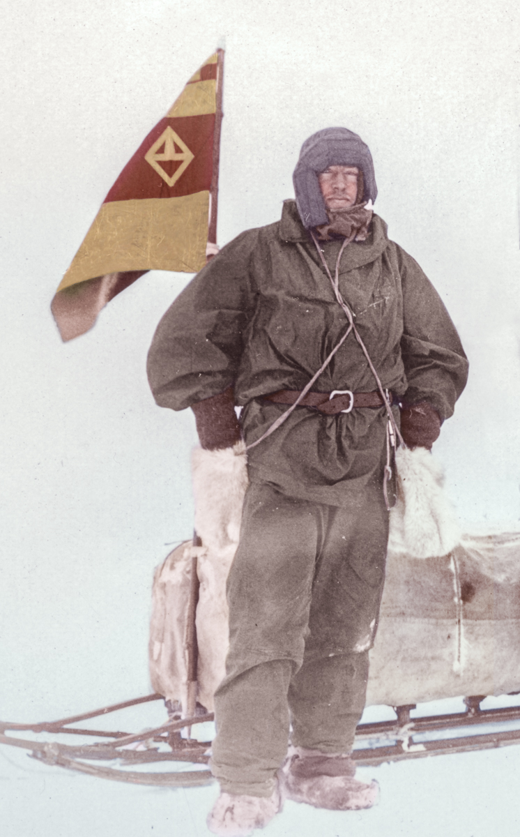 Shackleton Sledging Flag - 20 cm Replica
