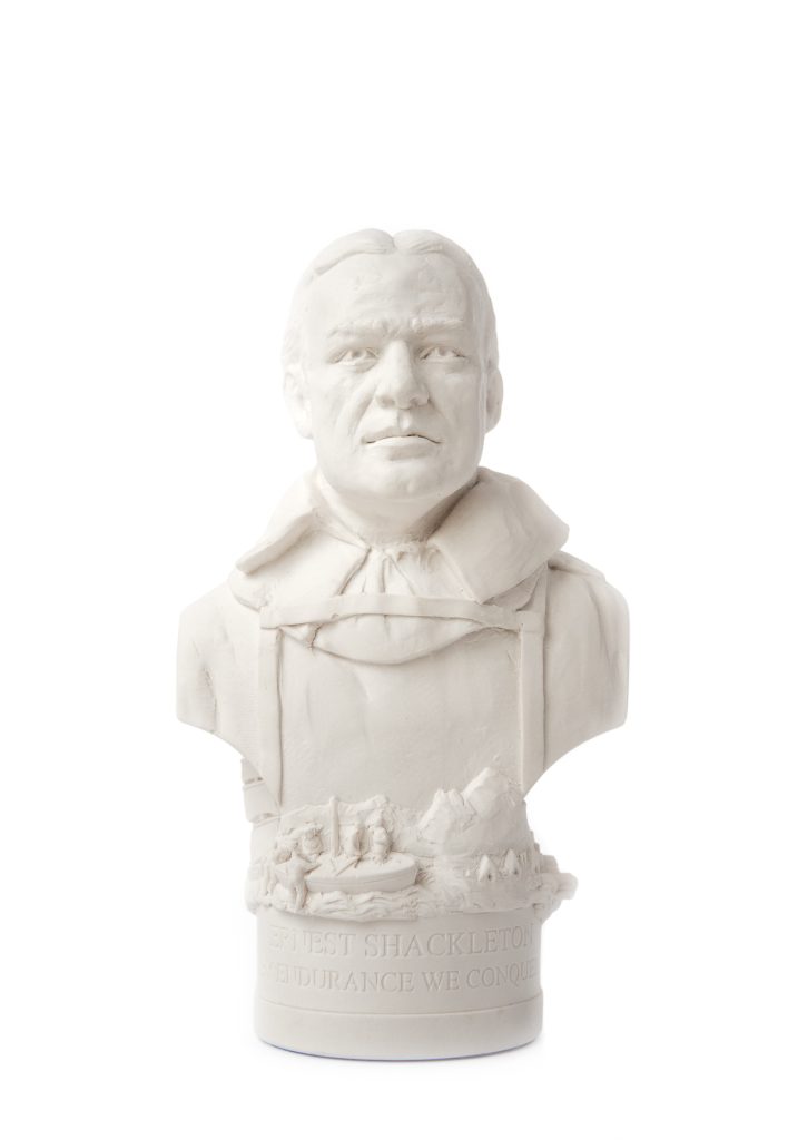 Ernest Shackleton Plaster Bust