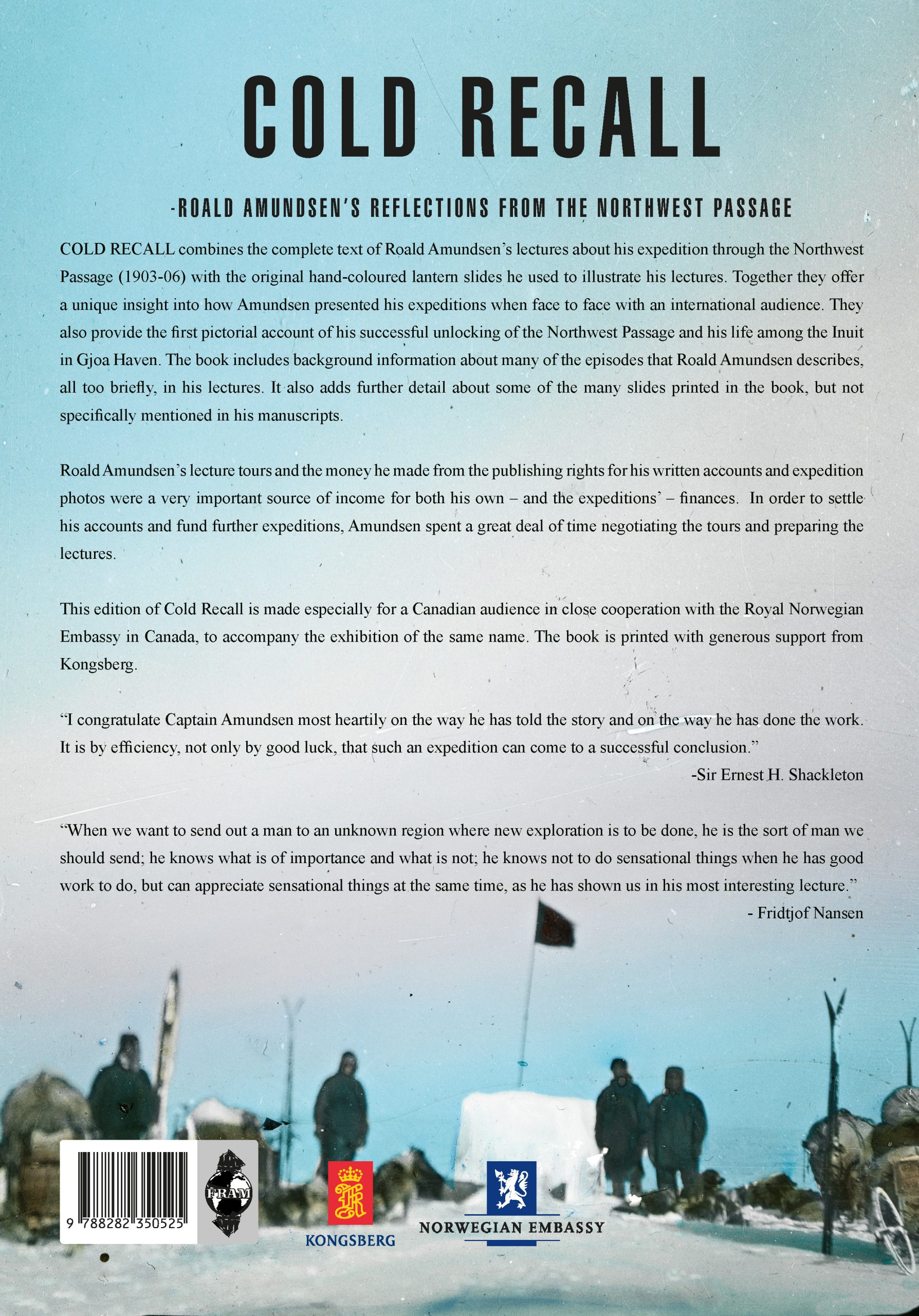 Cold Recall - Roald Amundsen´s Reflections From The Northwest Passage