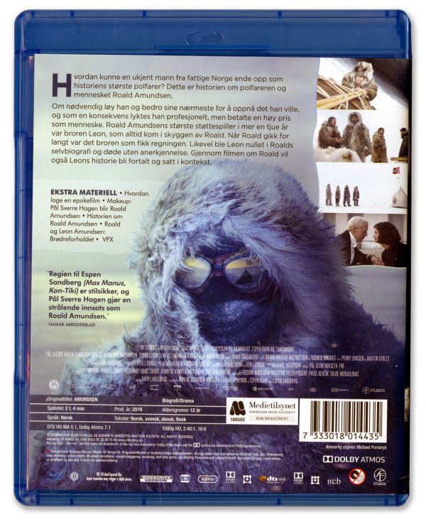 Amundsen Blu-Ray