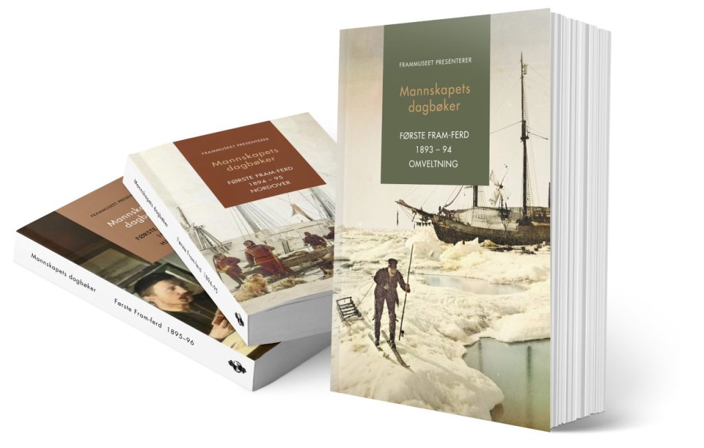 Mannskapets Dagbøker fra Første Fram Ferd 1893-1896 (Norwegian Text)