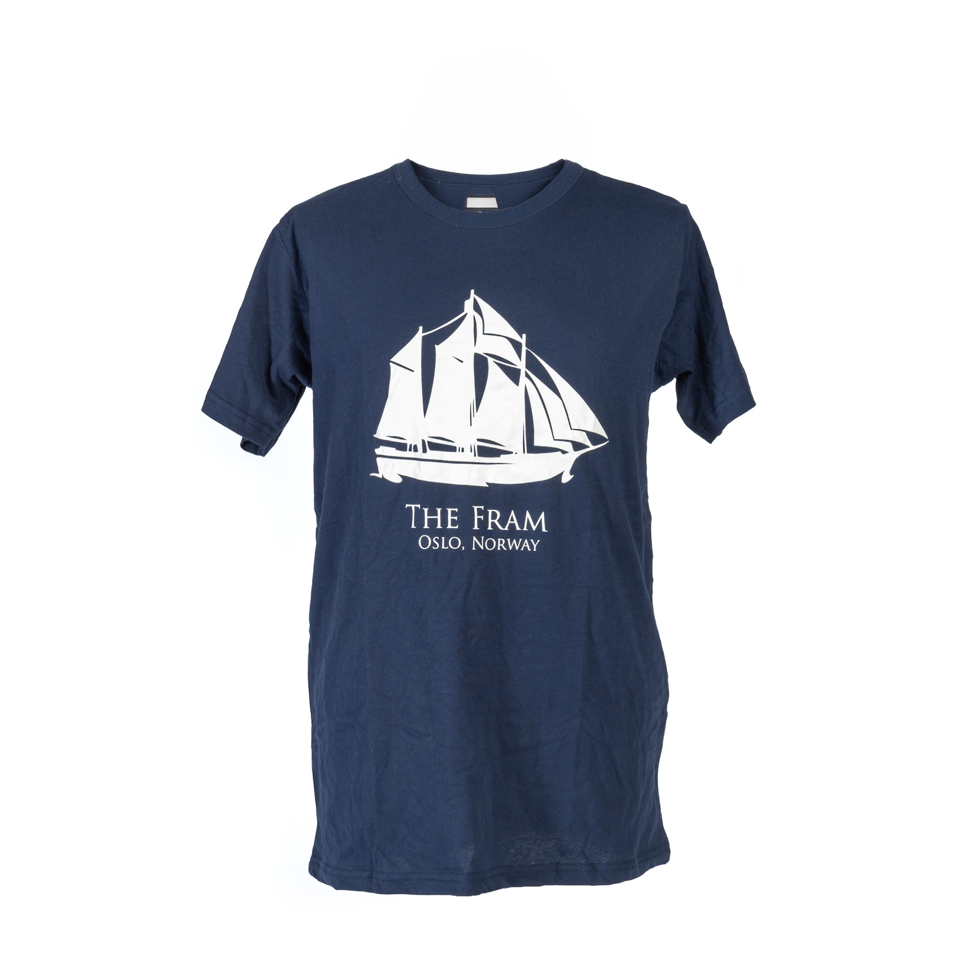 The Fram, Oslo Norway T-Shirt Colour: Blue