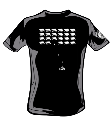 Arcade Polar Bears T-Shirt, Size 12-13 (Male)