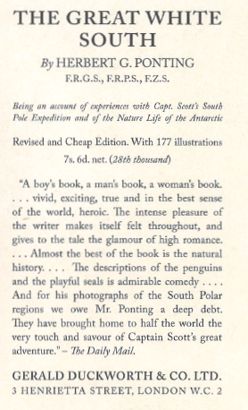 The South Polar Trail - The log of Ernest Mills Joyce on the imperial transantarctic expedition