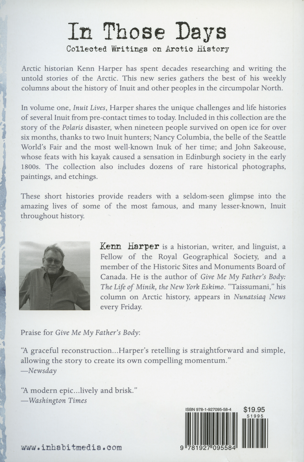 In Those Days: Collected Writings On Arctic History