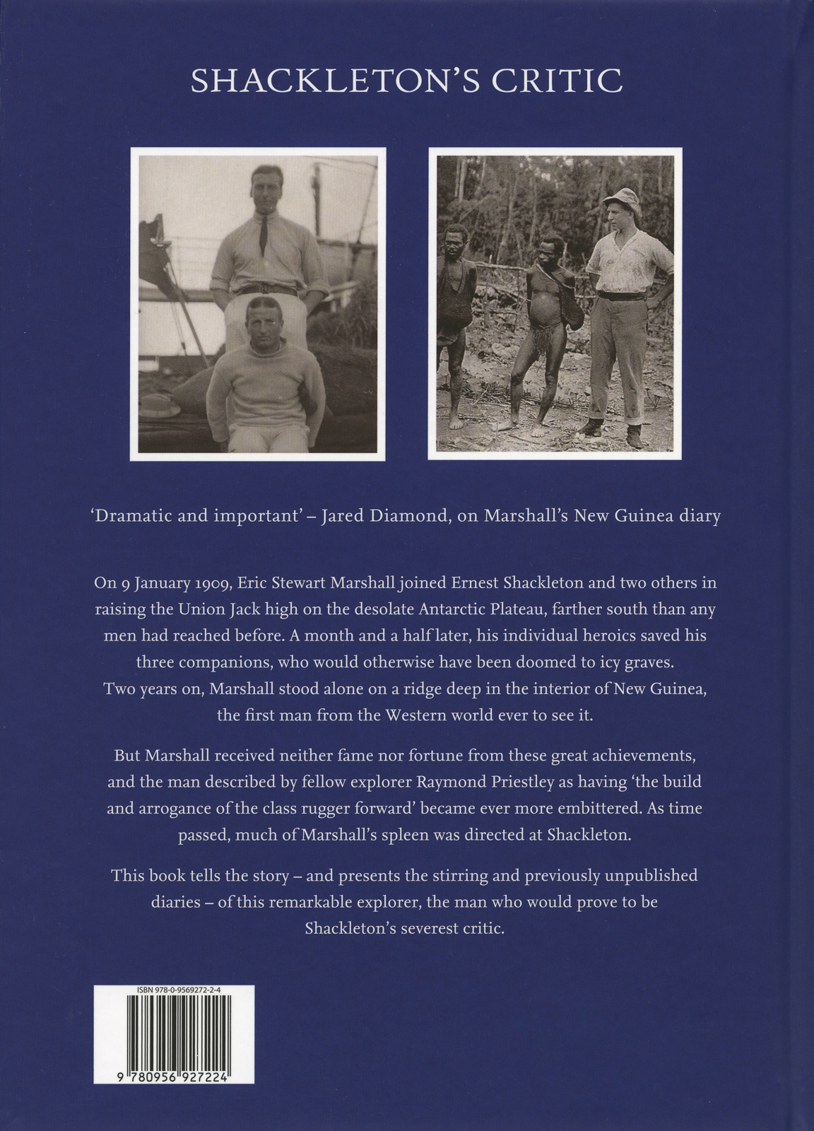 Shackleton's Critic The Life and Diaries of Eric Stewart Marshall