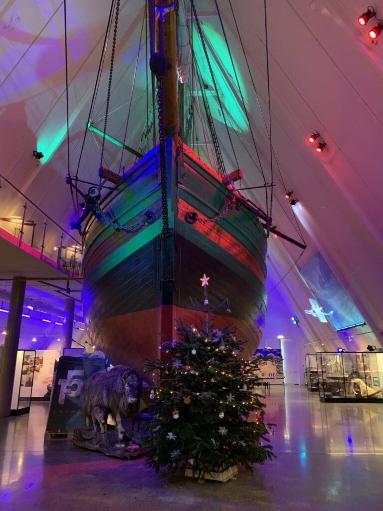 Frammuseet holder åpent i julen!