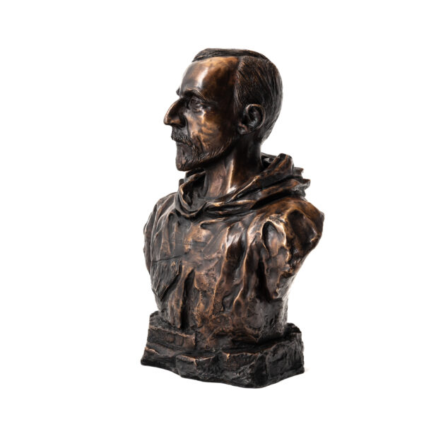 Roald Amundsen Bronze Bust - 13 INCH