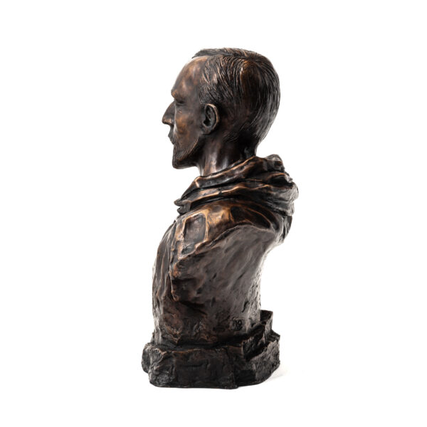 Roald Amundsen Bronze Bust - 13 INCH