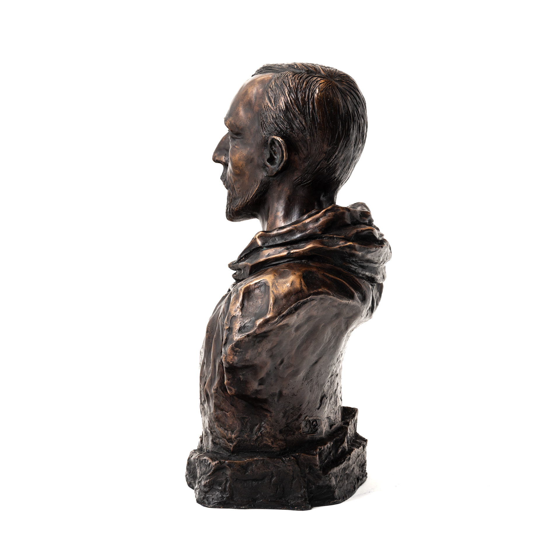 Roald Amundsen Bronze Bust - 13 INCH