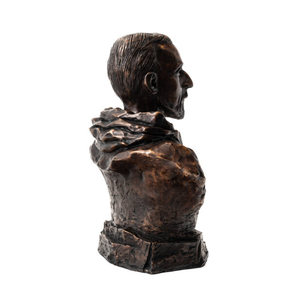 Roald Amundsen Bronze Bust - 13 INCH