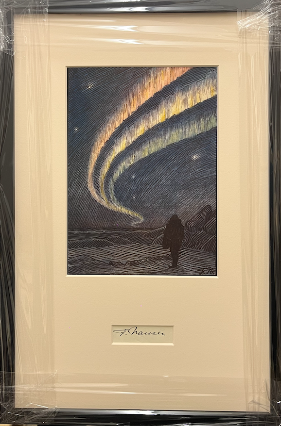 In Northern Mists 1 - High Quality Framed Print - The Art Of Fridtjof Nansen