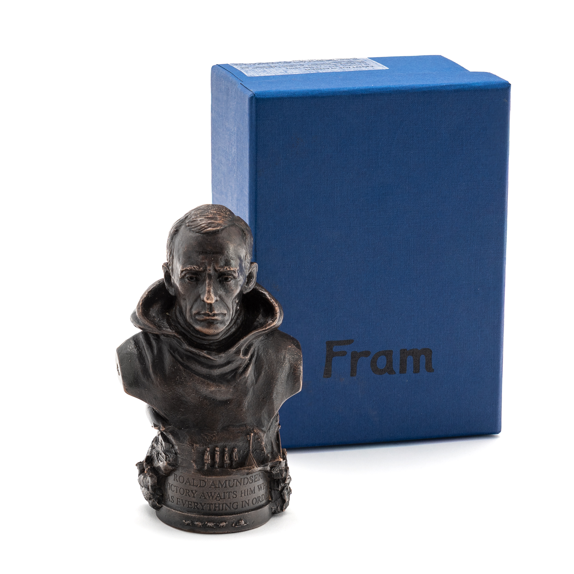Famous Faces Amundsen Bronze Statue