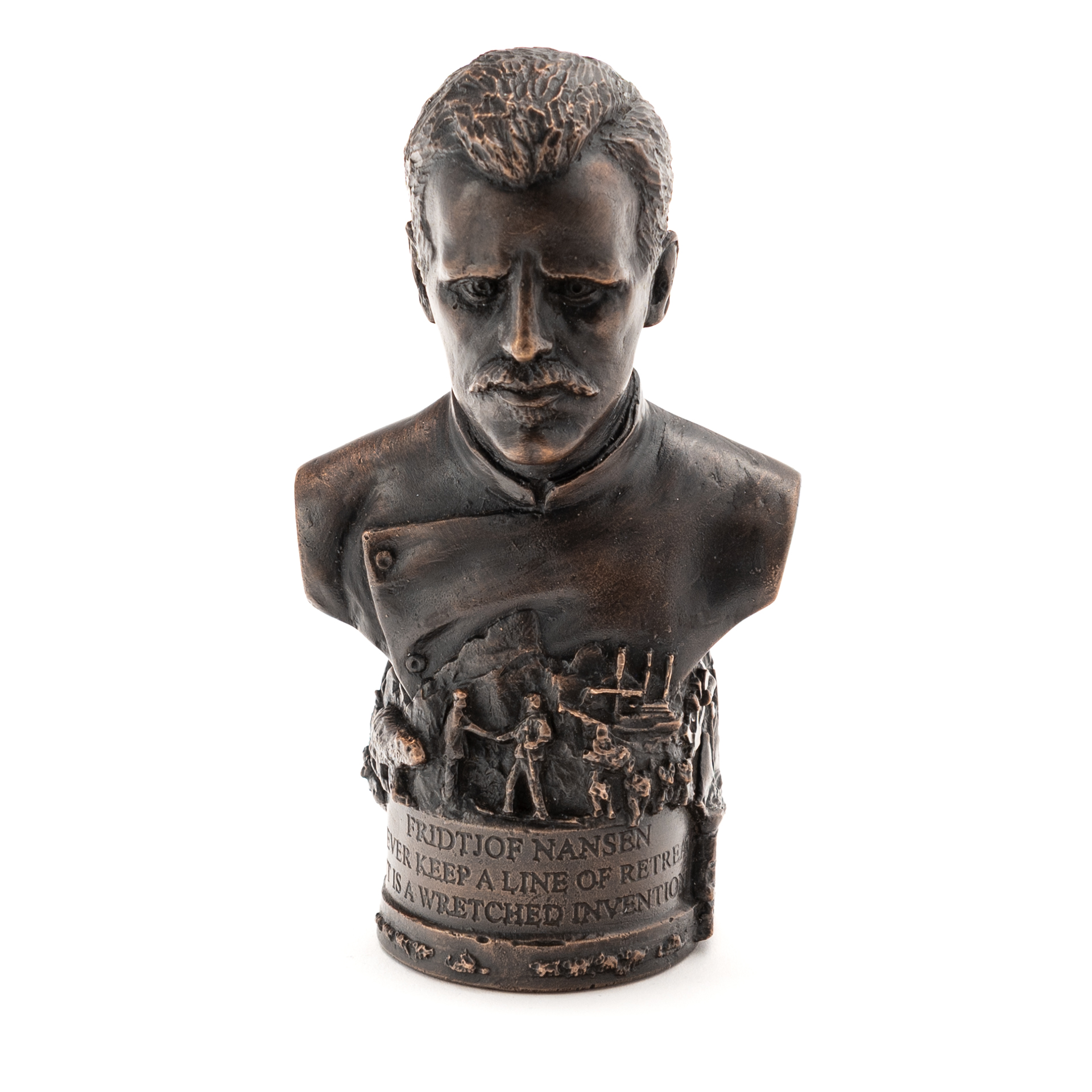 Famous Faces Fridtjof Nansen Bronze Statue