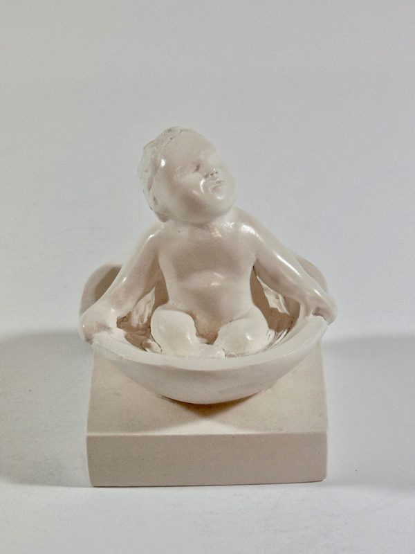 Vigeland Baby in tub Plaster Statue