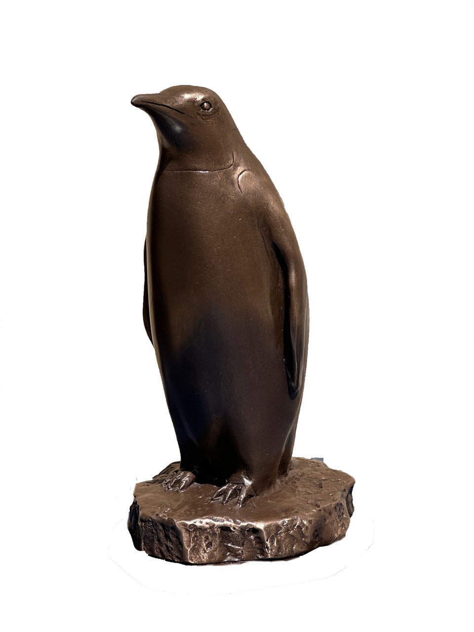 Penguin Small Bronze Gilt Statue