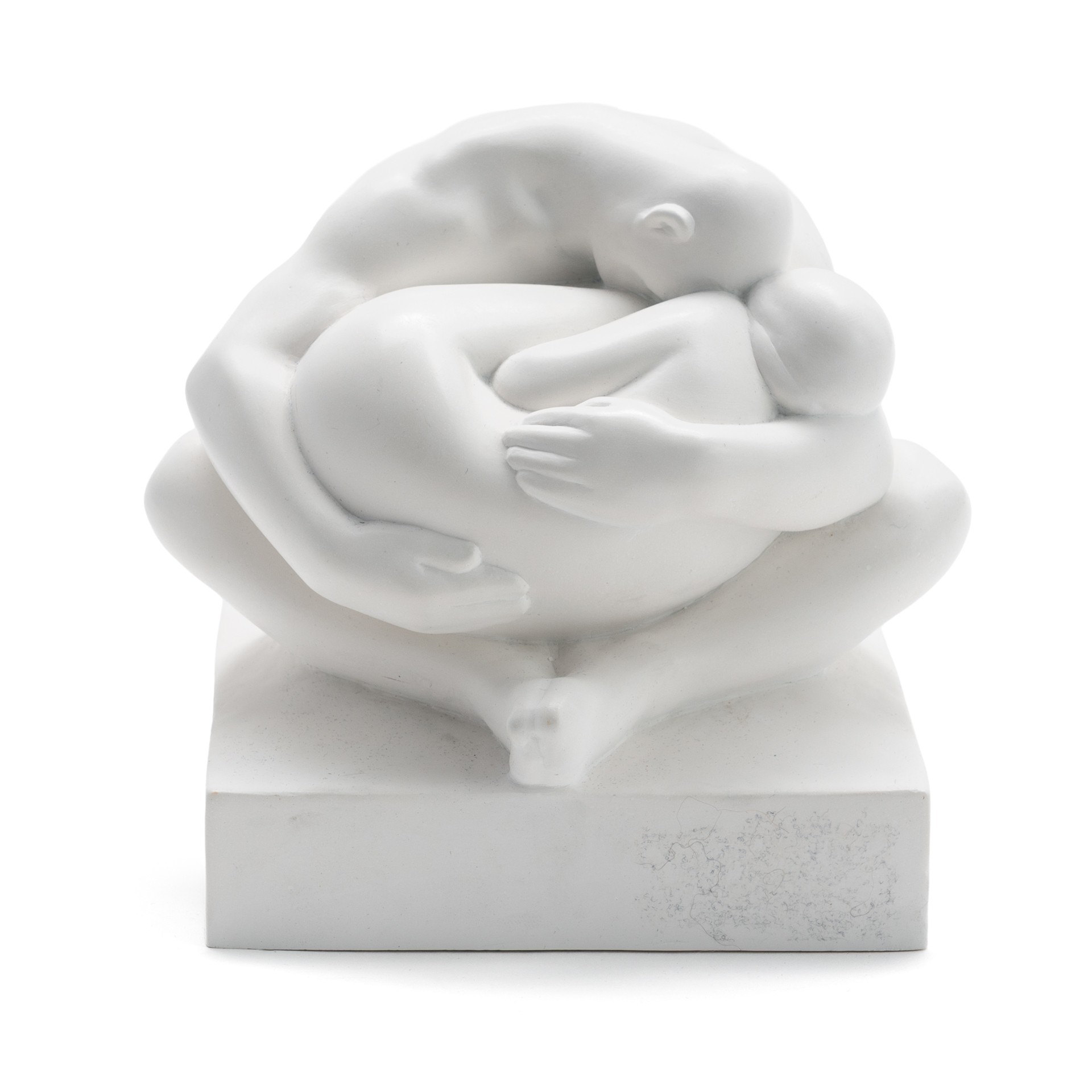 Vigeland Man Cradling Woman Plaster Statue