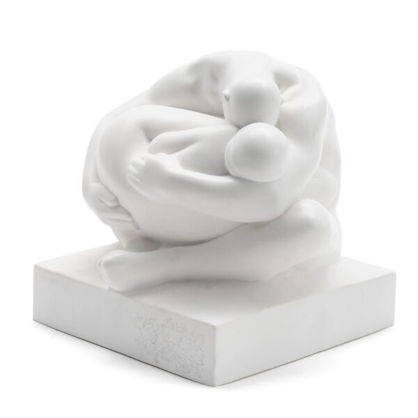 Vigeland Man Cradling Woman Plaster Statue