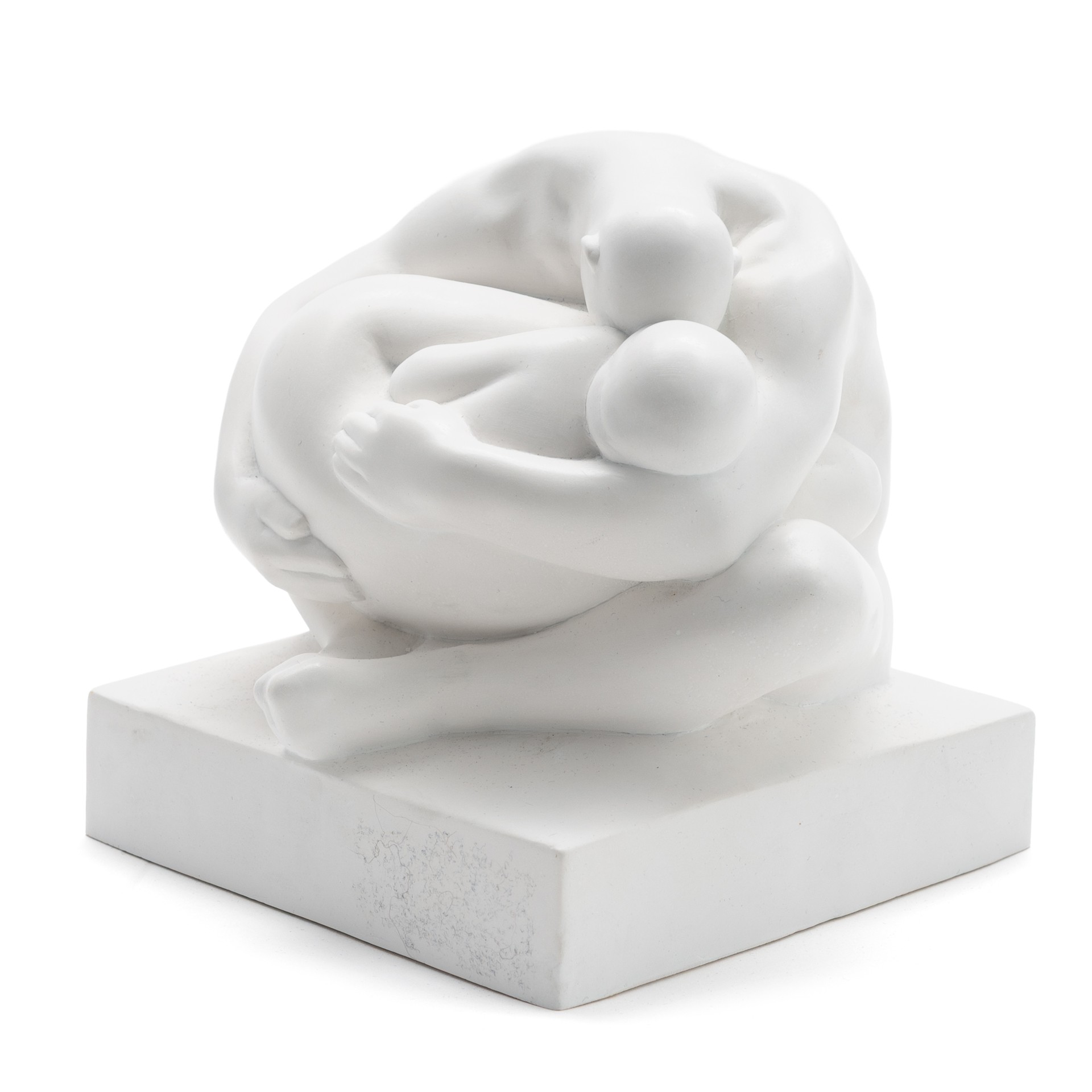 Vigeland Man Cradling Woman Plaster Statue