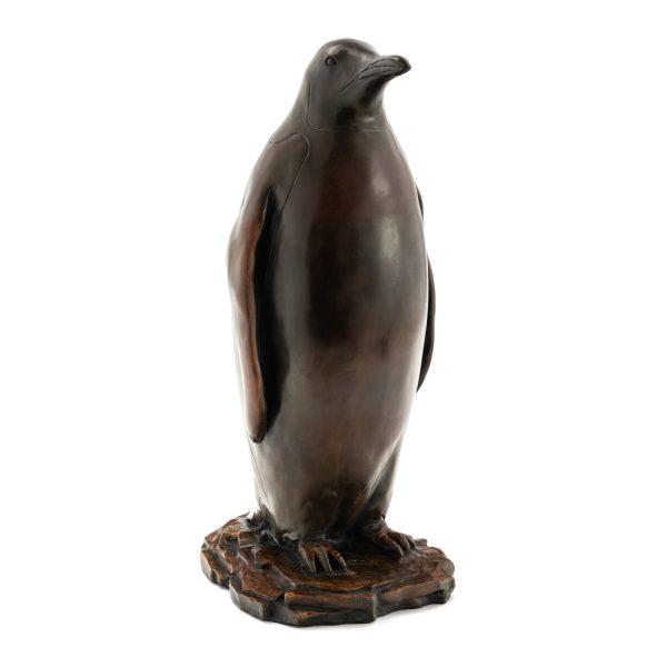 Penguin Brown Large Statue