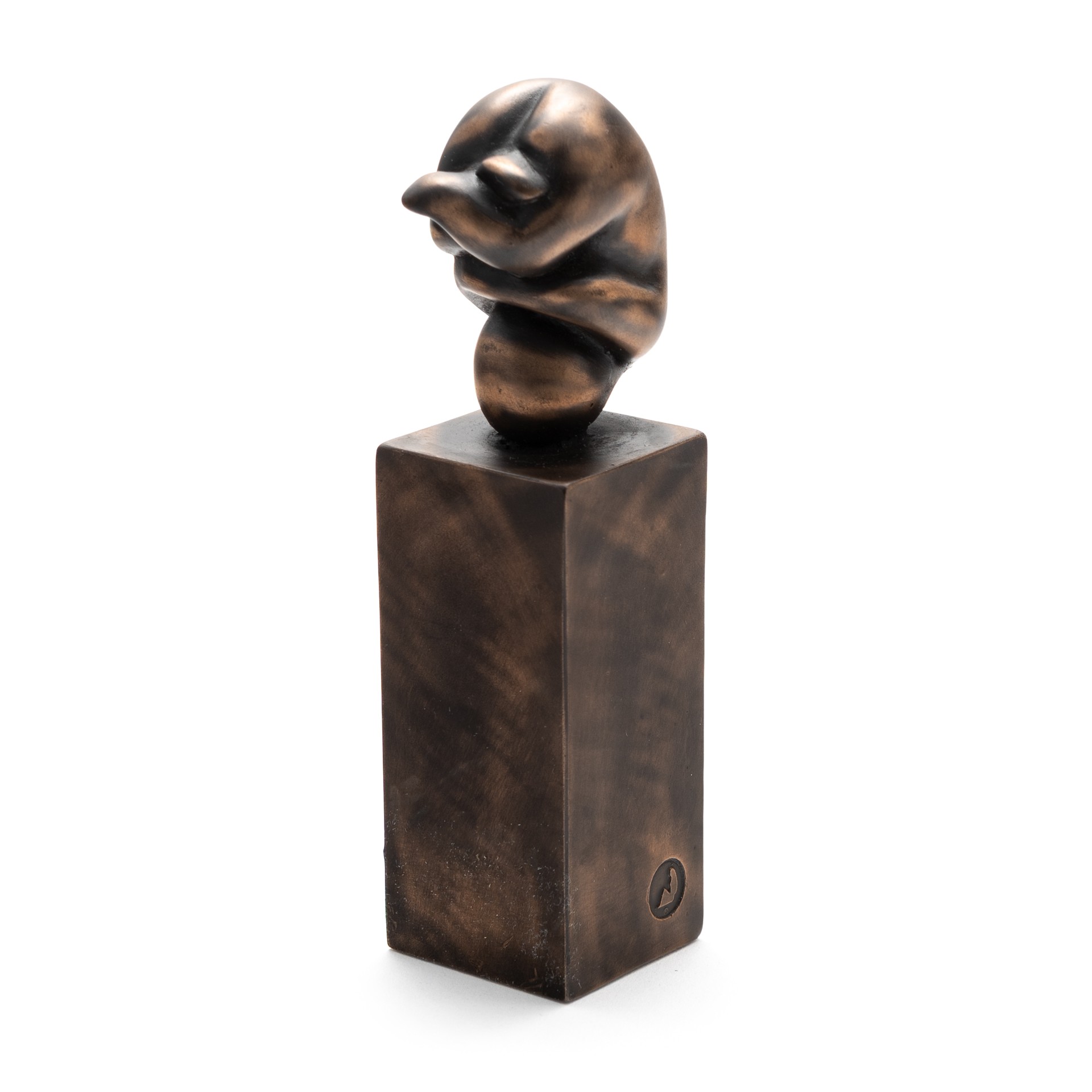 Vigeland Foetus Bronze Gilt Statue