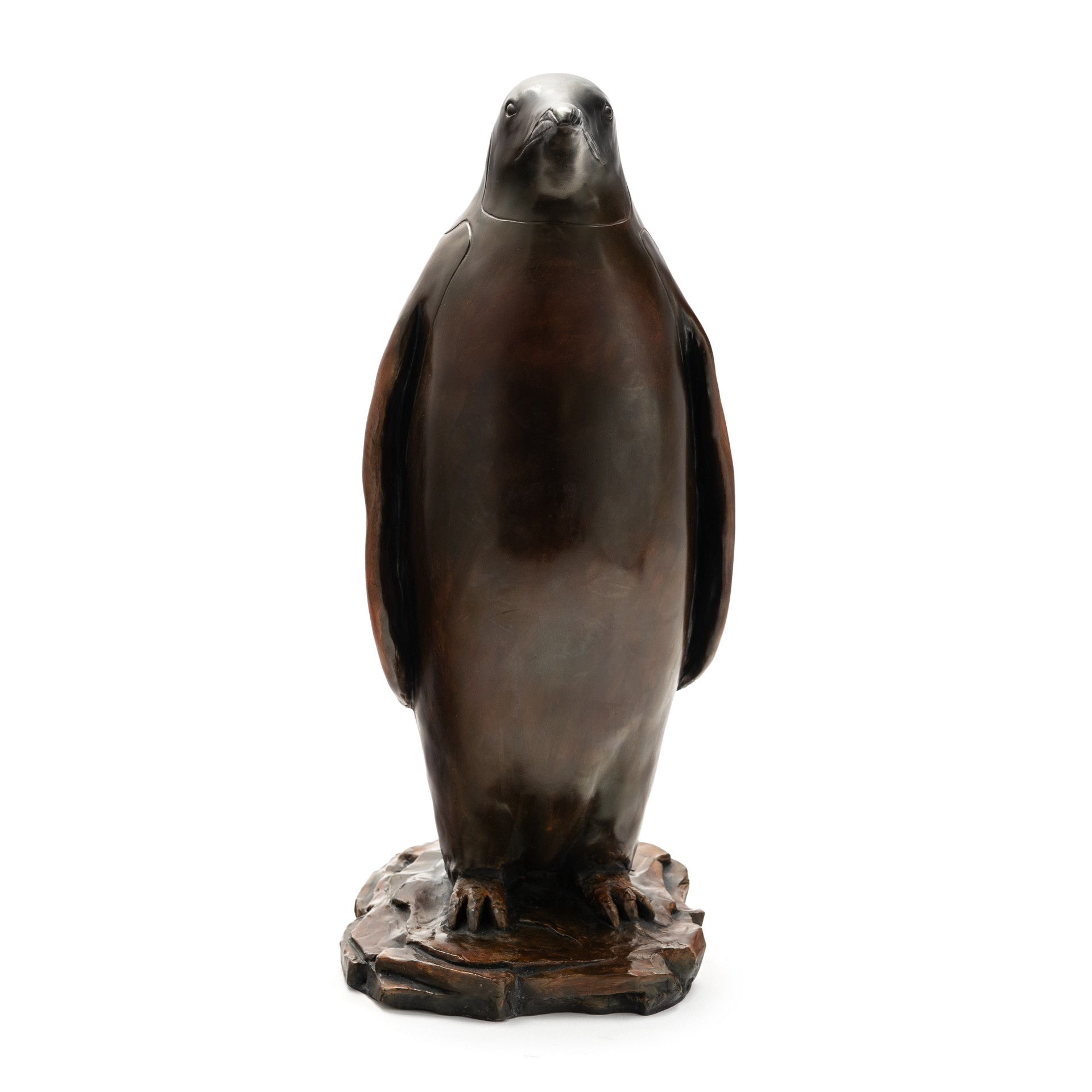 Penguin Brown Large Statue