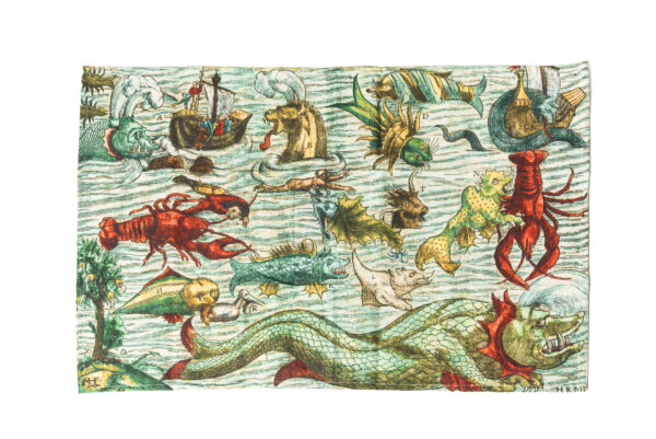 Tea Towel Sea Monsters